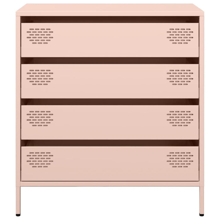 Sideboard Pink 68x39x73.5 cm Cold-rolled Steel