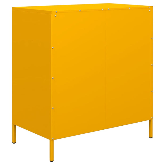 Бюфет Mustard Yellow 68x39x73.5 см Студеновалцована стомана