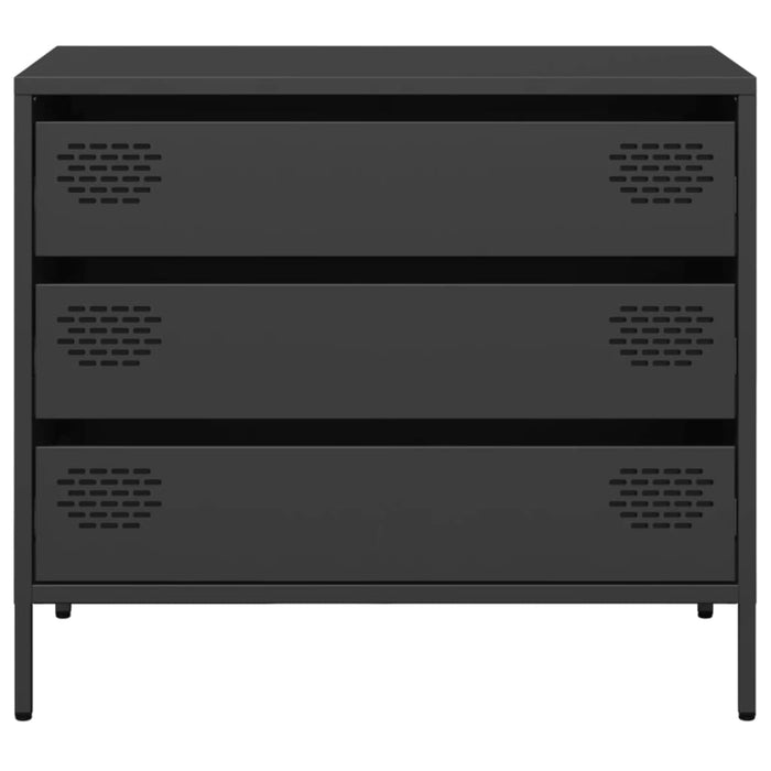 Sideboard Black 68x39x58.5 cm Cold-rolled Steel