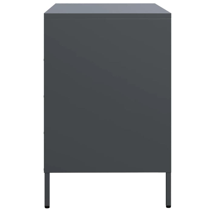 Sideboard Anthracite 68x39x58.5 cm Cold-rolled Steel