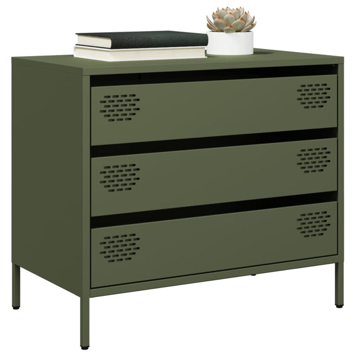 Бюфет Olive Green 68x39x58.5 см Студеновалцована стомана