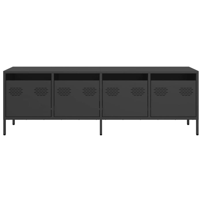 TV Cabinet Black 135x39x43.5 cm Cold-rolled Steel