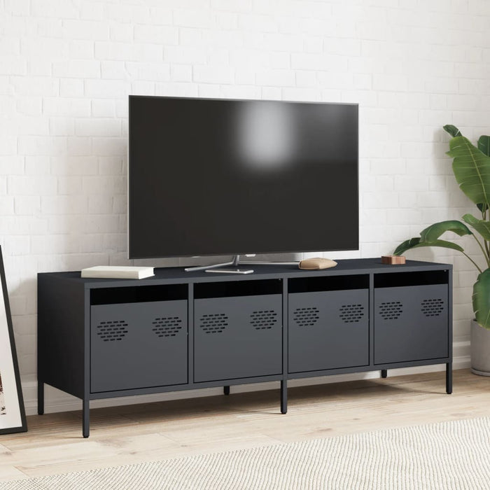 TV Cabinet Anthracite 135x39x43.5 cm Cold-rolled Steel