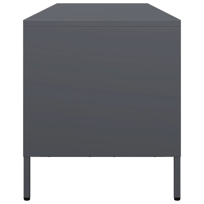 TV Cabinet Anthracite 135x39x43.5 cm Cold-rolled Steel