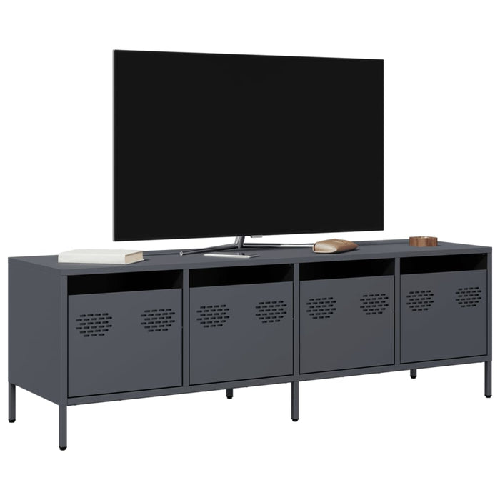 TV Cabinet Anthracite 135x39x43.5 cm Cold-rolled Steel