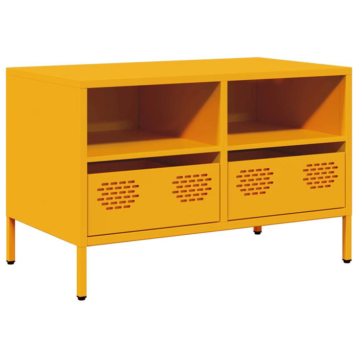 TV Cabinet Mustard Yellow 68x39x43.5 cm Cold-rolled Steel