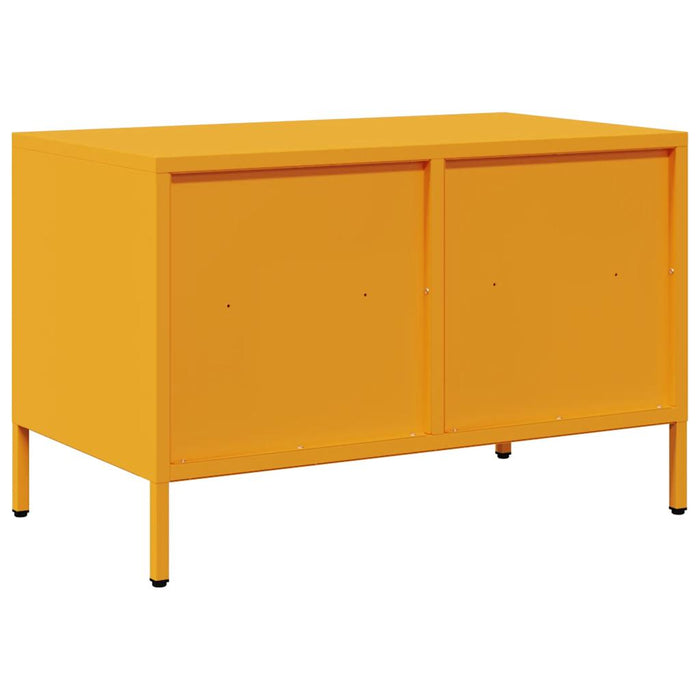 TV Cabinet Mustard Yellow 68x39x43.5 cm Cold-rolled Steel