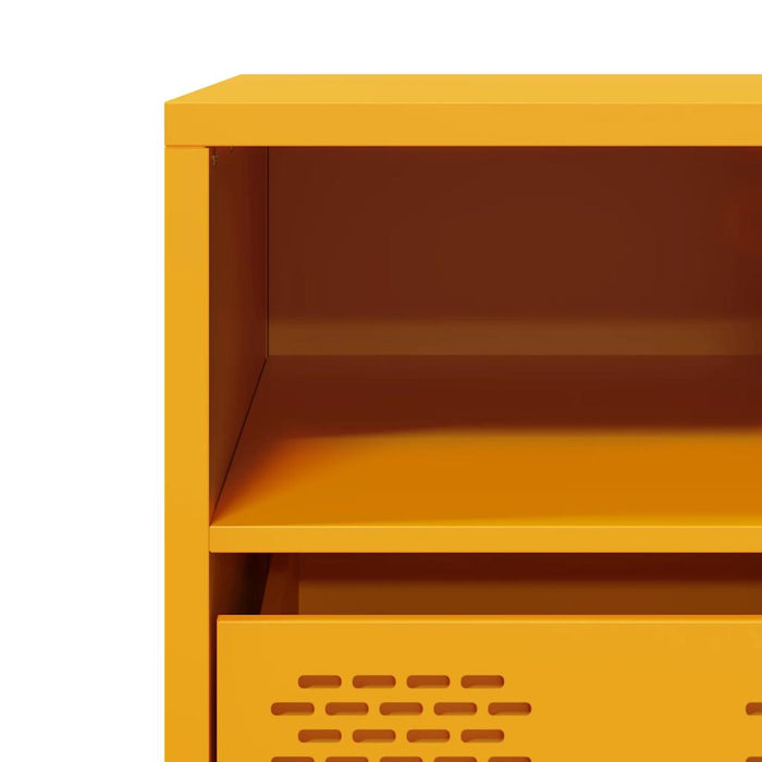 TV Cabinet Mustard Yellow 68x39x43.5 cm Cold-rolled Steel