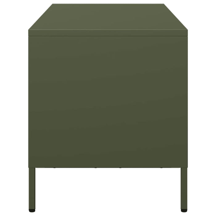 TV Cabinet Olive Green 68x39x43.5 cm Cold-rolled Steel