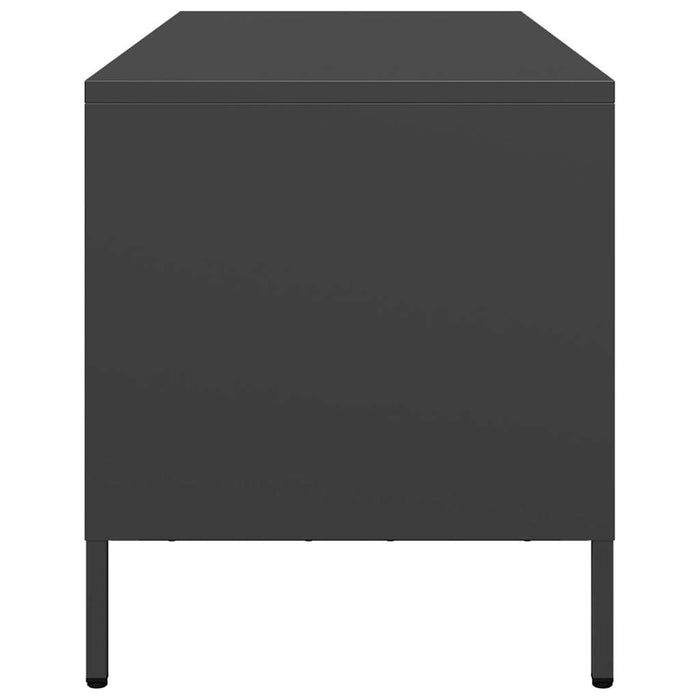 TV Cabinet Black 101.5x39x43.5 cm Cold-rolled Steel