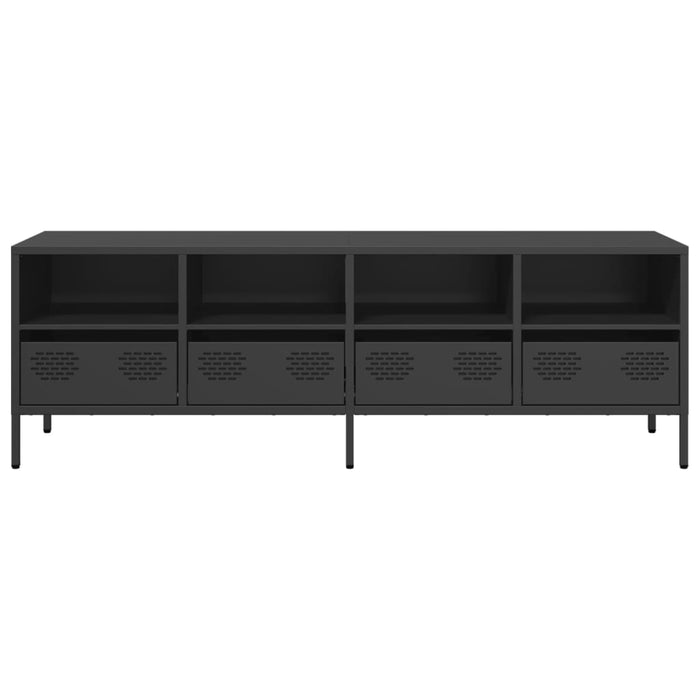 TV Cabinet Black 135x39x43.5 cm Cold-rolled Steel