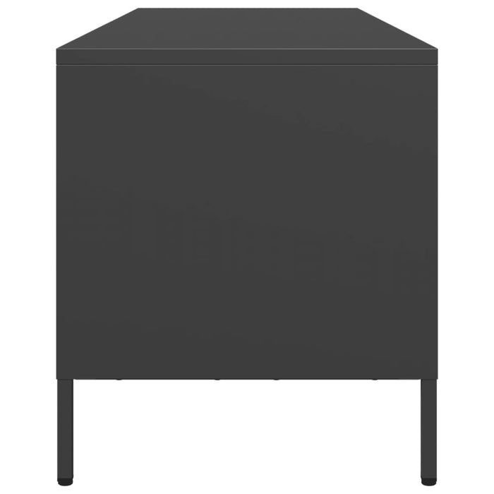 TV Cabinet Black 135x39x43.5 cm Cold-rolled Steel