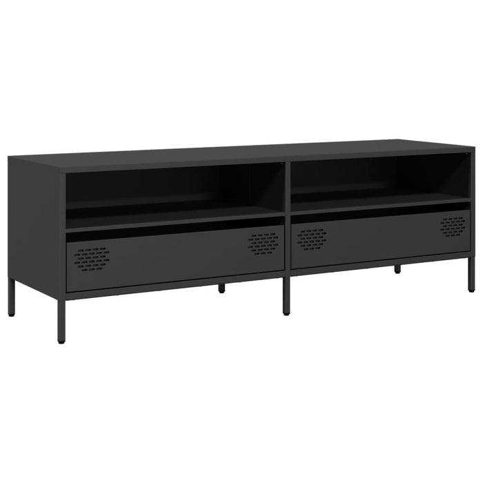 TV Cabinet Black 135x39x43.5 cm Cold-rolled Steel