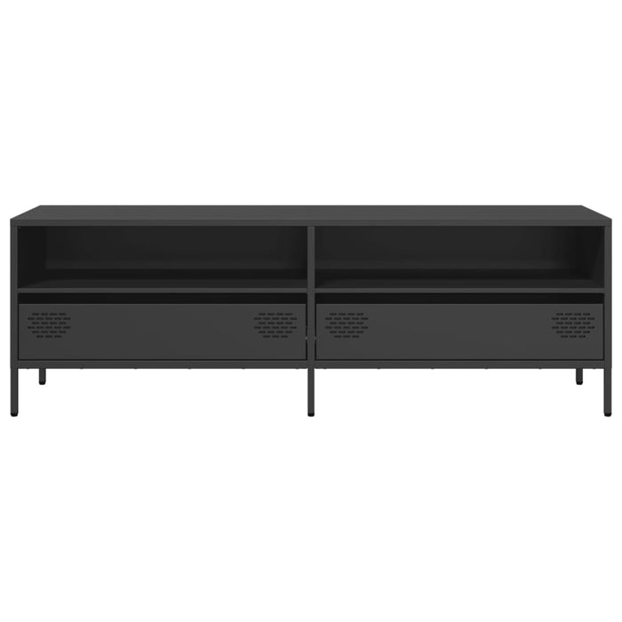 TV Cabinet Black 135x39x43.5 cm Cold-rolled Steel