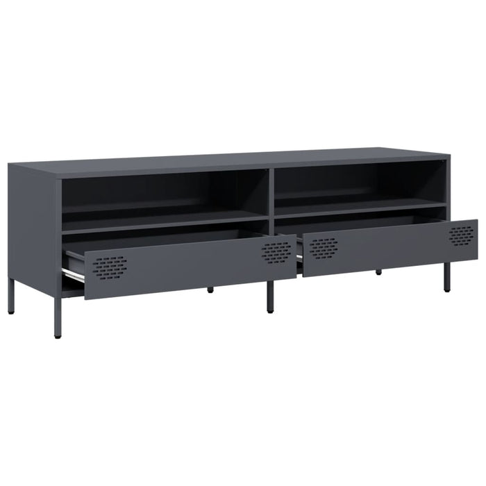 TV Cabinet Anthracite 135x39x43.5 cm Cold-rolled Steel