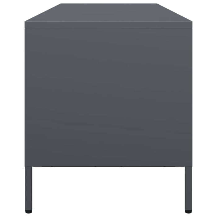 TV Cabinet Anthracite 135x39x43.5 cm Cold-rolled Steel