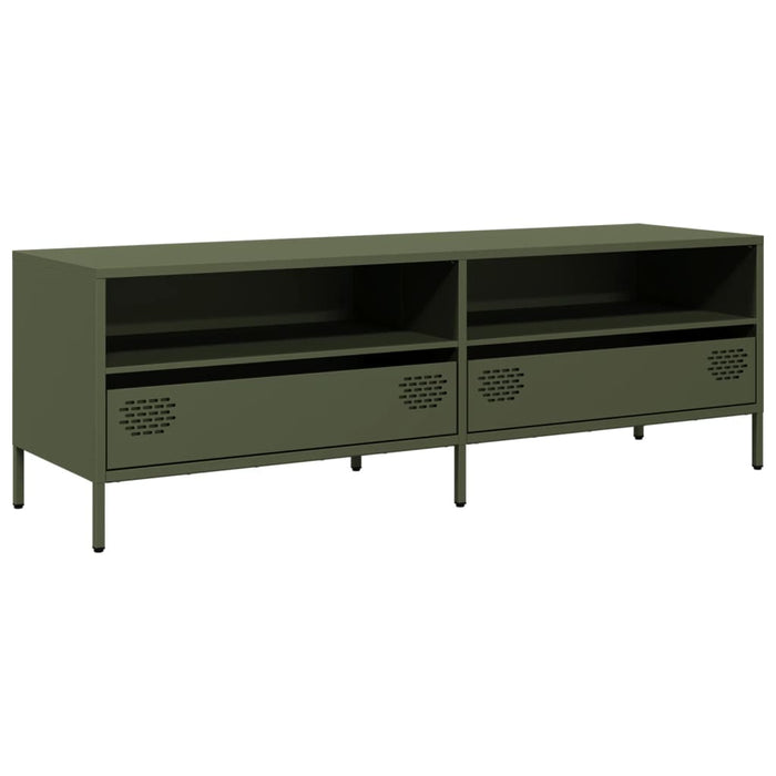 TV Cabinet Olive Green 135x39x43.5 cm Cold-rolled Steel