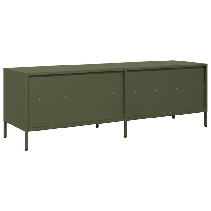 TV Cabinet Olive Green 135x39x43.5 cm Cold-rolled Steel