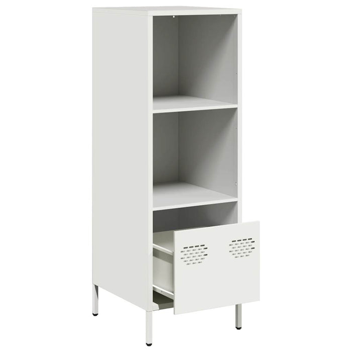 Highboard White 35x39x103.5 cm Steel