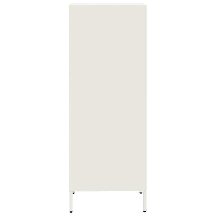 Highboard White 35x39x103.5 cm Steel