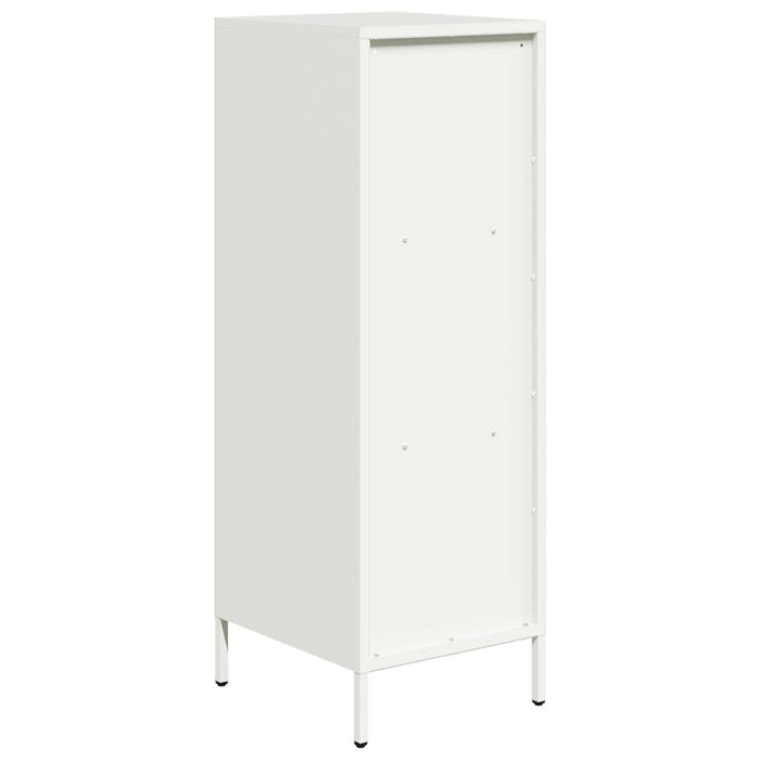 Highboard White 35x39x103.5 cm Steel