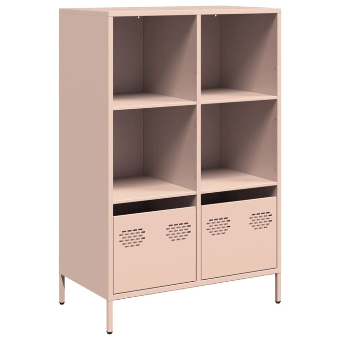 Highboard Pink 68x39x103.5 cm Steel