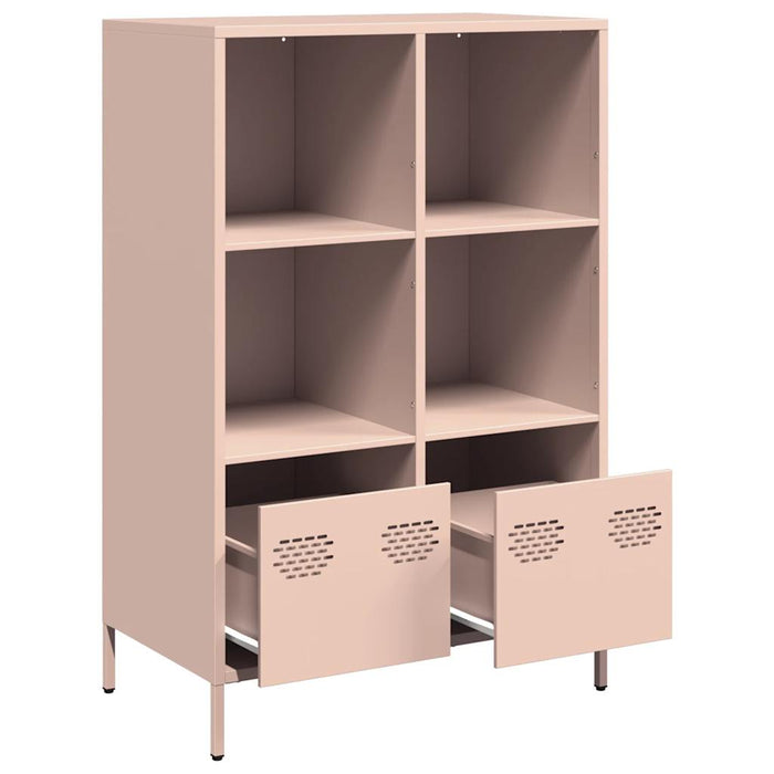 Highboard Pink 68x39x103.5 cm Steel