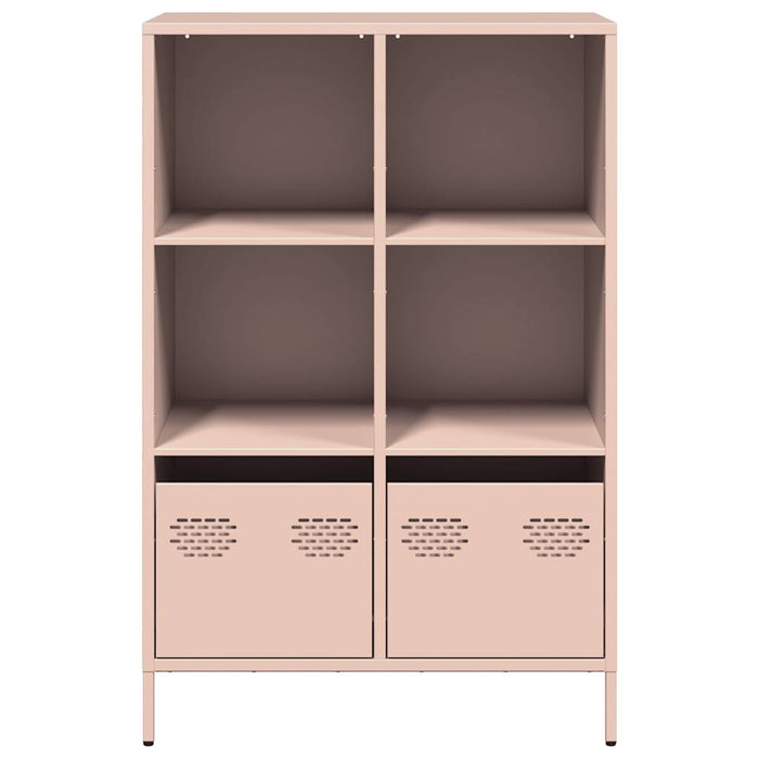 Highboard Pink 68x39x103.5 cm Steel