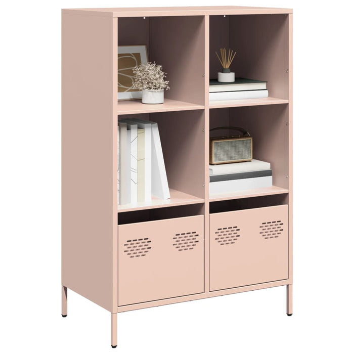 Highboard Pink 68x39x103.5 cm Steel