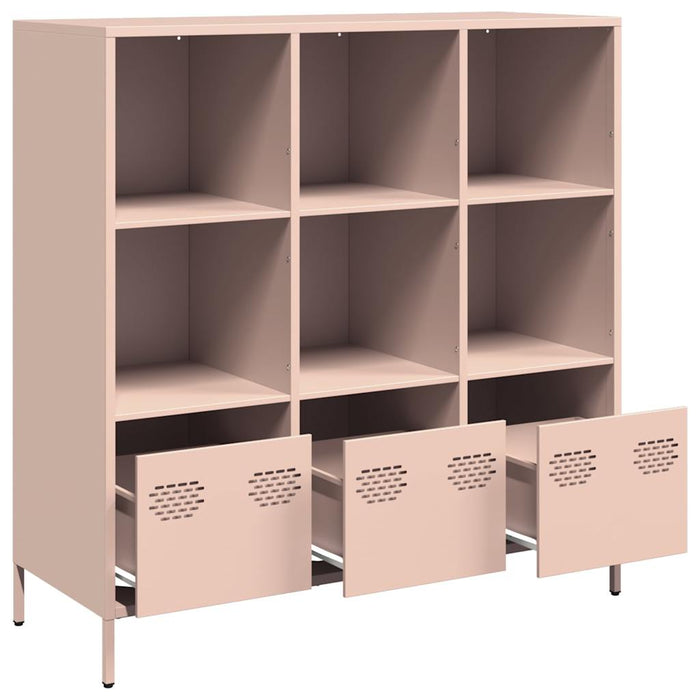 Highboard Pink 101.5x39x103.5 cm Steel