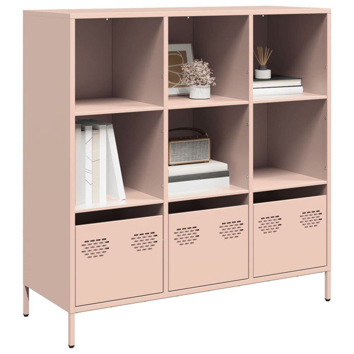 Highboard Pink 101.5x39x103.5 cm Steel