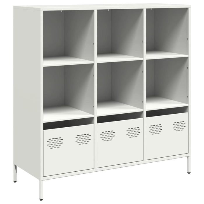 Highboard White 101.5x39x103.5 cm Steel