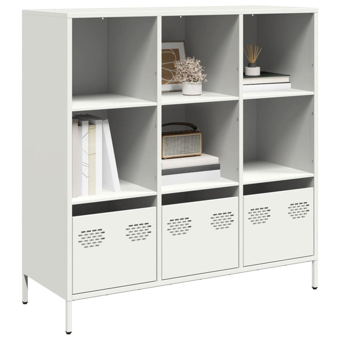 Highboard White 101.5x39x103.5 cm Steel