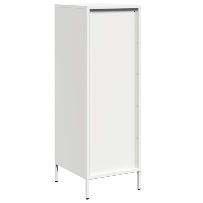 Highboard White 39x35x103.5 cm Steel