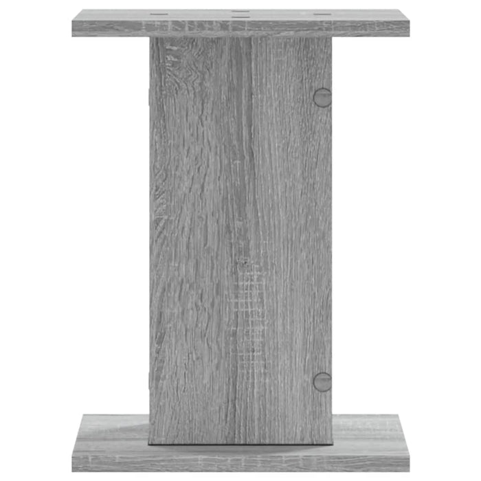 Speaker Stands 2 pcs Grey Sonoma 30x30x40 cm Engineered Wood