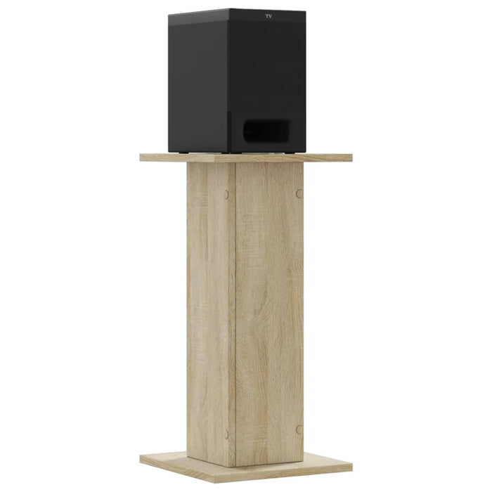 Speaker Stands 2 pcs Sonoma Oak 30x30x60 cm Engineered Wood