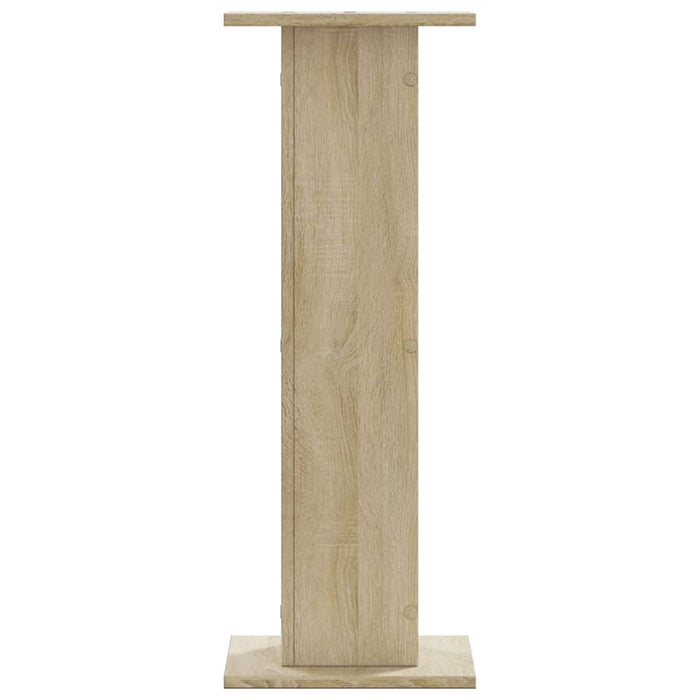 Speaker Stands 2 pcs Sonoma Oak 30x30x80 cm Engineered Wood