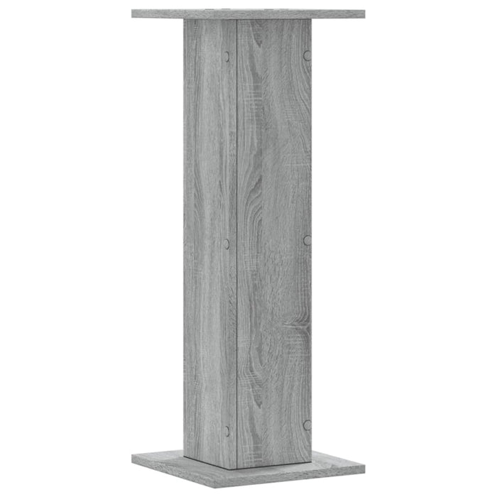 Speaker Stands 2 pcs Grey Sonoma 30x30x80 cm Engineered Wood