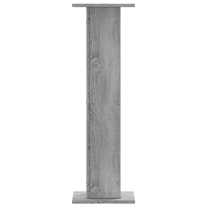 Speaker Stands 2 pcs Grey Sonoma 30x30x95 cm Engineered Wood