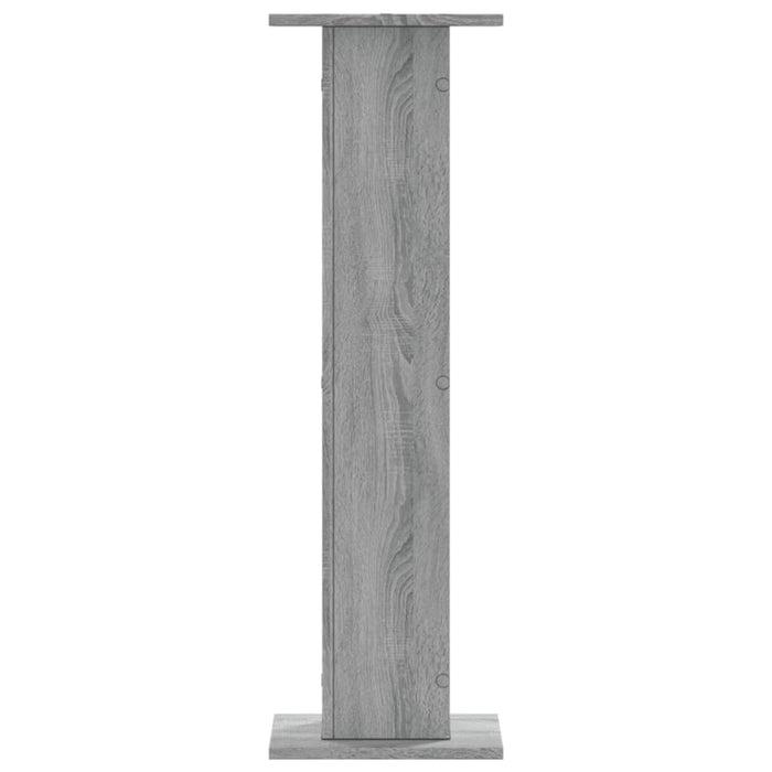 Speaker Stands 2 pcs Grey Sonoma 30x30x95 cm Engineered Wood