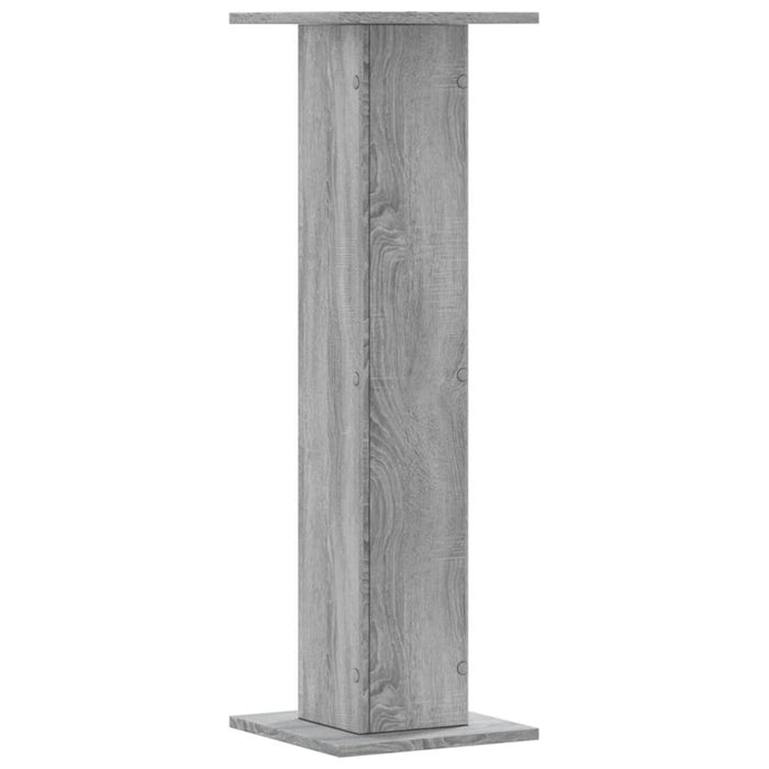 Speaker Stands 2 pcs Grey Sonoma 30x30x95 cm Engineered Wood