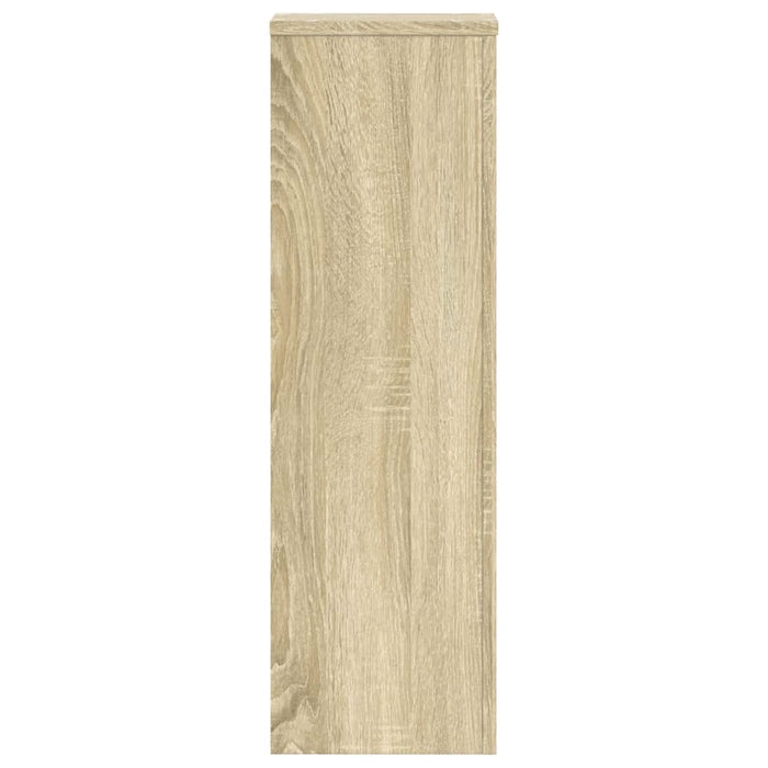 Подставка для растений 2 шт. Sonoma Oak 25x25x80 см Инженерная древесина