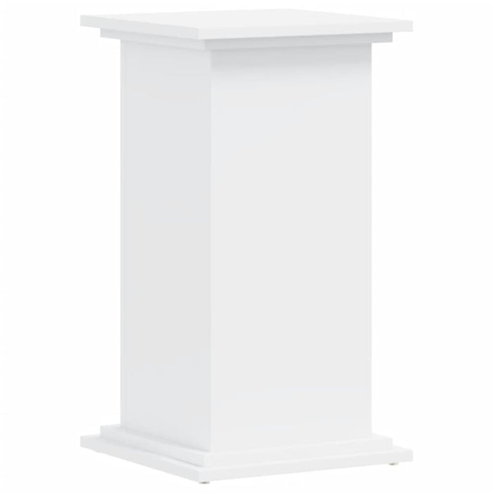 Plant Stand White 33x33x60 cm Engineered Wood