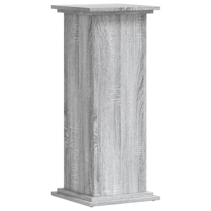 Plant Stand Grey Sonoma 33x33x80 cm Engineered Wood