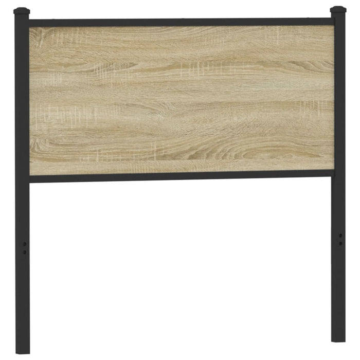 Headboard Sonoma 75 cm Engineered Wood and Steel