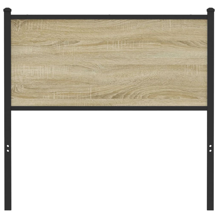 Headboard Sonoma 75 cm Engineered Wood and Steel