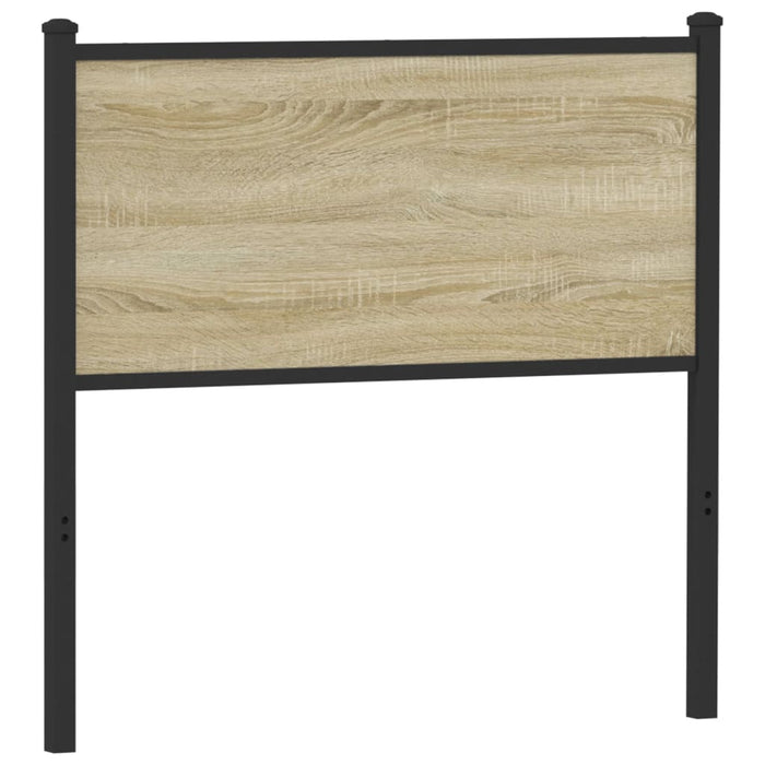 Headboard Sonoma 75 cm Engineered Wood and Steel