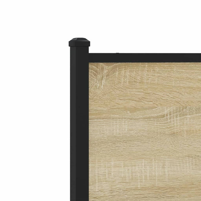 Headboard Sonoma 75 cm Engineered Wood and Steel