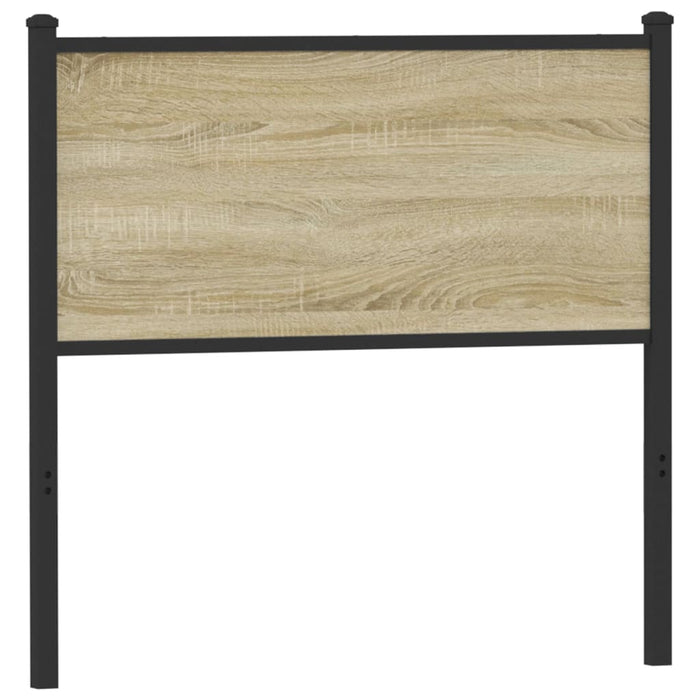 Headboard Sonoma 90 cm Engineered Wood and Steel