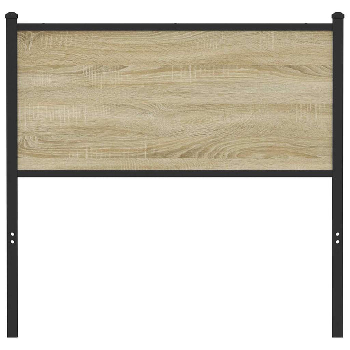 Headboard Sonoma 90 cm Engineered Wood and Steel